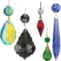 Color Chandelier Prisms